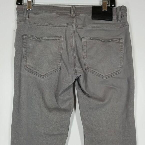 BlueNotes Womens Jeans Size 29 Low Rise Skinny Medium Wash Grey 5 Pocket - Picture 5 of 10